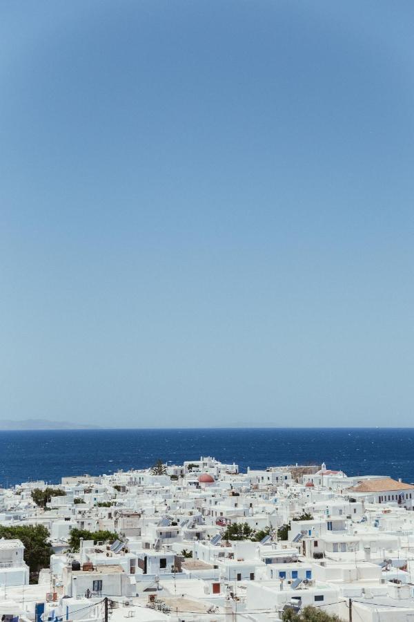 Central Local Living In Mykonos, Main Town Apartment Mykonos Town Bagian luar foto